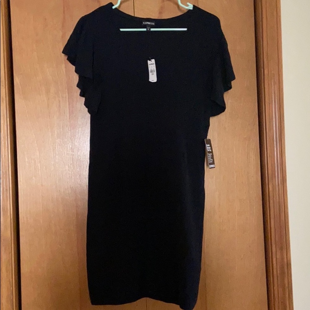 Express black dress